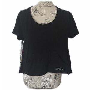 NEW Rocawear Hi Lo Black Top M Jr